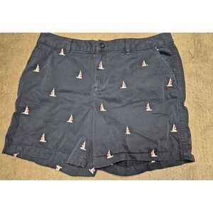 G.H. Bass Navy Blue 12 Womens‎ Shorts